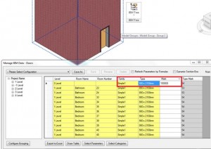 Replace Revit element with BIM Tree Manager-3
