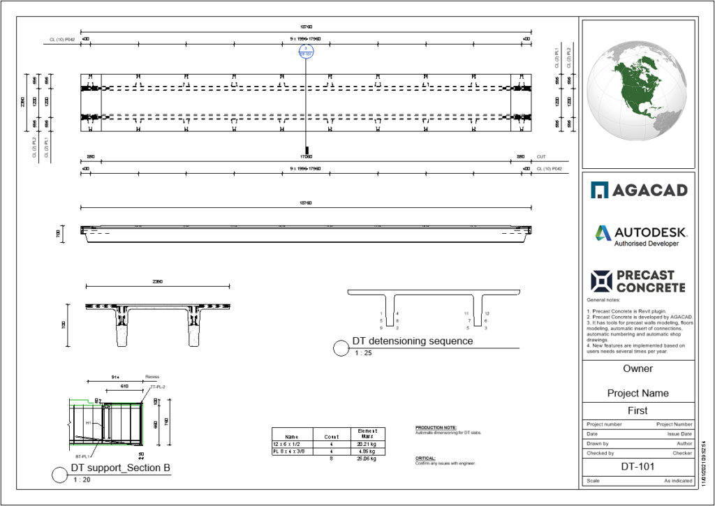 Automatic generation of shop drawings in Revit | Create shop tickets