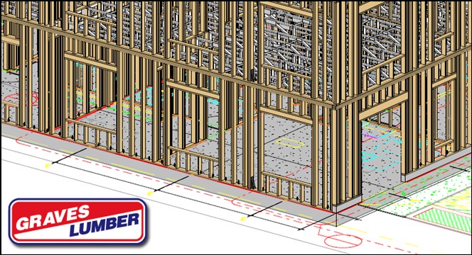 Graves Lumber gets wins from BIM with AGACAD framing suite