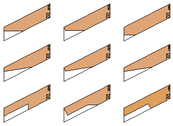 Various cuts for joist ends in Revit